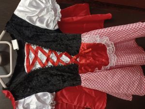 Kids Costumes to Hire - Red Riding Hood Dress & Cape - TODDLER